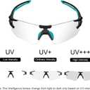 ROCKBROS Cycling Sunglasses Photochromic Bike Glasses for Men Women Sports Goggles UV Protection