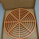 12" Outdoor Catch Basin Flat Round Grate CoverPipe GrateOrange version