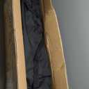 FAIR WIND 2 Pack Fully Padded Oversized Camping Chair 500LBS Capacity Heavy Duty Folding Chair with Adjustable Lumbar Support, Cooler Bag & Cup Holder for Outdoor, Beach, Tailgating, Firepits, Fishing (Black)