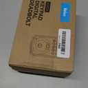 Veise Fingerprint Keyless Entry Door Lock, Auto Lock, Electronic Keypad Deadbolt for Front Door, Biometric, Anti-Peeking Password, Easy Install, Satin Nickel