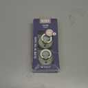 Bibs Pacifiers Color Collection, Set of 2 BPA-Free Latex Pacifiers Made in Europe, Round Nipple Baby Pacifier, Size 3