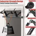 Ally Peaks Pull Up Bar for DoorwayAdjustable Handle Width Pullup Bar with 2Pcs Exercise Resistance BandsNew 2026 Upgraded At Home Workout Equipment Chin Up BarMultiple Original U.S. Patents