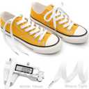 DELELE Sneakers Flat Shoe Laces: 2/5 Inches Wide Athletic Replacement Shoelaces (01 Snow White)
