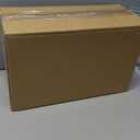 Watch Case Box for Men  14 Slots Watch Display Organizer with 6-Compartment Eyeglasses Storage, Real Glass Lid 2-Layer PU Leather Collection Holder Gift for Loved Ones Brown