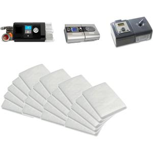 20-Pack Disposable CPAP Filters for ResMed AirSense 10 / AirCurve 10 / S9 / AirStart Replacement CPAP Machine Filters for Dust, Pollen, Allergens, Clean Airflow, CPAP Therapy