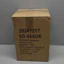 MyMealivos 50W Bluetooth Megaphone with Rechargeable Battery-Professional Bullhorn with Siren&240s Recording Supports USB/SD/3.5mm Aux-1600ft Range for Sports Police Emergency Outdoor Activities (Black)