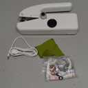 Handheld Sewing Machine for Beginners, Portable Mini Sewing Machine with Two Speed Modes, Easy to Operate and Fast Stitch Suitable for Clothes, Fabrics and Quick Home Repairs