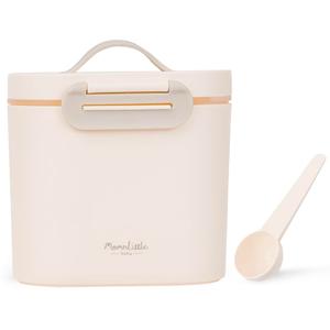 MomnLittle Baby Formula Dispenser Container 8.8oz 6.1oz Portable Formula Dispenser Container with Scoop and Carry Handle for Travel Outdoor Activities for Baby Infant