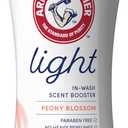 ARM & HAMMER Light In-Wash Scent Booster, No Heavy Perfumes, No Dyes, No Parabens, Peony Blossom Scent, 24 Oz (24 Ounce (Pack of 1))