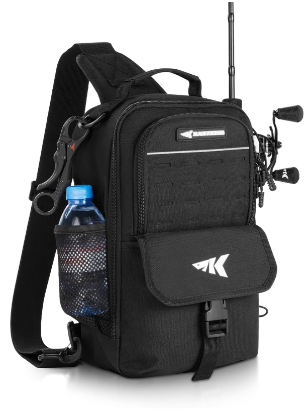 KastKing Everyday Essential Fishing Backpack
 (Black)