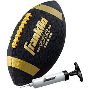 Franklin Sports Youth + Adult Footballs - Extra Grip 1000 Official Size, Junior + Pee Wee Kids - 1 + 12 Packs
