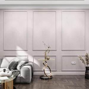 Wall Molding Kit for Interior Walls  Pre-Cut Factory Primed Trim Set for Decorative Panel Look, Accent Walls, Picture Frame & Wainscoting Projects | 3 Top 3 Bottom Frames