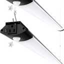 Barrina BS84 Motion Sensor LED Shop Light for Workshop 4FT, Garage Lights Plug in Fixtures, 84W, 5000K, 10000LM Motion Activated, Linkable & Hanging or Flush Mount, 2 Packs