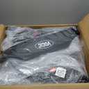 VOCIC Walkers for Seniors, Z21 Rollator Walker with Seat Supports 350lb, 8" Big Wheels for All Terrain, Ergonomic Arc Seat & 6" Ultra Backrest Foldable Walker, Dual Height Adjustment, Lightweight 2025 (Ruby Red)