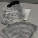 DUFU Adhesive Corner Shower Caddy with Hooks,Bathroom Shower Organizer, No Drilling Rust Proof Aluminum Shower Shelf for Inside Shower 2 Pack (Black)