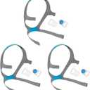Airfit f20 Headgear, 3-Pack Replacement CPAP Mask Headgear Strap CPAP Supplies for Airfit/AirTouch F20, Large (Without Mask)