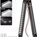 PSEQT 10" 15 LED Trailer Identification Light Led Running Reverse Backup Tail Light Bar Strip White Truck Rear Side Marker Lights Waterproof