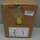 12 Pcs Tambourine Drum Bulk for Adults Hand Held Percussion Gift Operation Christmas Bulk Items Wood Metal Jingles Musical Educational Drum Instrument for Church Wedding Party Games(White) (4 Inch)