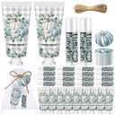 144 Pcs Fall Pumpkin Lip Balm Hand Cream Set Party Favors, Include 36 Blue Pumpkin Lip Balm 36 Moisturizing Hand Cream 36 Bags 36 Cards and Ropes for Autumn Accessories Gifts