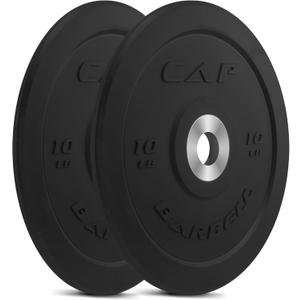 CAP Barbell Rubber Olympic Bumper Plate | 10lbs - Pair