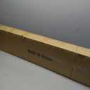 Clothes Rack 48in, Wall Mounted Garment Rack with Real Wood Shelf, Heavy Duty Hanging Clothes Rack, Multi-Purpose Hanging Rod, Space-Saving Closet Storage, (2T48IN)