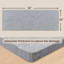 Somime 22x61" Wool Pressing Mat, 100% New Zealand Wool Ironing Mat, Felted Wool Ironing Board for Sewing, Quilting, DIY Crafts, and Embroidery