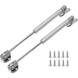 2 Pack 10 Inch Gas Struts Spring Shocks, 40N/9lb Gas Props Lift Support Cabinet Hinge for RV Camper Bed Cupboard