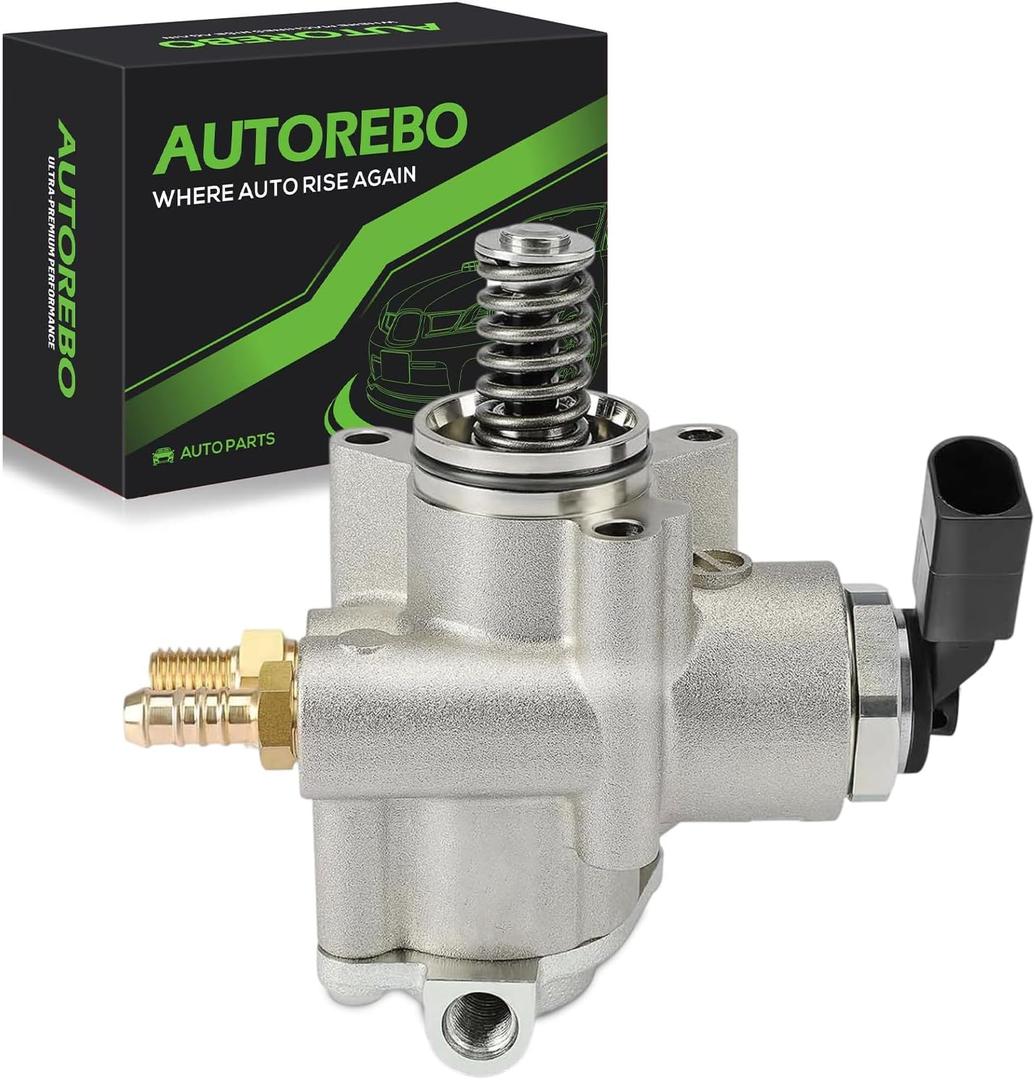 High Pressure Fuel Pump 06F127025M Compatible with Audi A3 A4 TT TTS Quattro Volkswagen VW Eos GTI Jetta Passat 2.0L L4 2005-2015# HM10012 06F127025 HFS853102 M73122 GDP601
