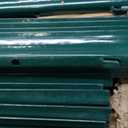 ARIFARO Fence Posts 4 Feet Sturdy Duty Metal Fence Post, Pack of 16, No Dig Garden U Post for Wire Fencing Steel Poles for Yard, Outdoor Wire (Green 16 PCS)