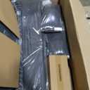 Yaheetech 46" Small Modern Fabric Sofa Loveseat Mid Century 2 Seater Sofa Couch with Lumbar Pillows, Solid Wood Legs for Living Room, Small Space, Dorm, Office, Bedroom, Dark Gray