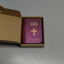 Handmade Bible Verse Wooden Cards Box - Light for the Soul Bible Verses Scriptures - Christian Bible Gifts for Women Men