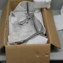 Saddle Bag Guards Crash Bars Chrome Fit for Harley Touring Street Glide FLHX Road Glide FLTRX Road King FLHR Electra Glide Ultra 09-2025 (Saddlebag Guards with Red Decorative Wheel)