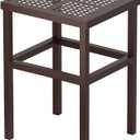 Tall Plant Stand 23" Aluminum Indoor &Outdoor Rustproof
Extra-Sturdy 23" tall Aluminum Plant Stand – Ideal for Patios, Gardens, Living Room Decoration (Brown)