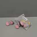 QUMY 4PCS Dog Shoes for Small Dogs, Hot Pavement Summer Puppy Dog Boots & Paw Protectors with Soft Anti-Slip Rubber Sole, Mesh Breathable Dog Booties for Hard floors, Walking Running Pink Size 2