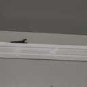 LazBlinds No Tools No Drill 1" Vinyl Mini Blinds, Cordless Blinds for Windows, Light Filtering Horizontal Window Blinds & Shades, 28" W x 72" H, White