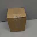 Leather Remote Control Holder 360 Degree Spinning,Desk Rotating Organizer/Caddy for TV Remote Controllers,Pen,Calculator Media Player,DVD,Office Supplies,Mobile Phone Storage Box (Beige)