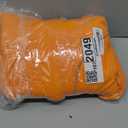 Lelepet Dog Coat Waterproof Dog Jacket Reflective Fleece Vest with Adjustable Buckle & Leash Hole Windproof Cold Weather Coats for Small Medium Large Dogs, Warm Hunting Vest, Orange, XL