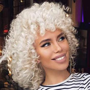 White 3Packs 2X Ringlet Wand Curl Jamaican Bounce 8 inch Synthetic Pre Looped Crochet Hair Extensions Crochet Braiding Hair 20 Roots