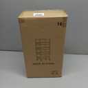 5 Tier Slim Rolling Storage Cart with Wood Top, Narrow Laundry Room Organizer for Tight Gaps, Metal Bathroom Gap Filler, Kitchen Pantry Trolley, Small Spaces (Black) (8.07)