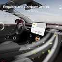 Car Air Freshener in Vent for Model 3 Highland & Model Y Juniper, Air Fragrance Diffuser Set Includes 2PCS Long-Lasting Fragrance Sticks + 2 Bottles Essential Oil Refill (3ml/Bottle)