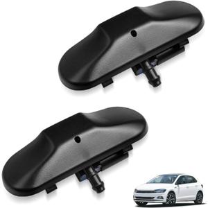 Uselection 2KD955986 Windshield Washer Nozzle for Spray Heated for Volkswagen Touareg Golf Beetle Passat 5M0955986C9B9 5G09559869B9