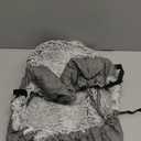 ACRABROS Car Seat Cover Baby: Winter Infant Carseat Canopy for Boy Girl Newborn, Zipper Peeping Window, Warm Cozy Cold Weather Waterproof Fitted, Heather Grey