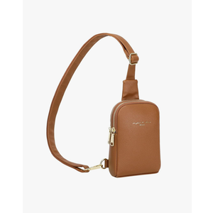 INICAT Travel Small Sling Bag Leather Crossbody Bags for Women Fanny Packs Cross Body Bag for Woman Cross Body Purses