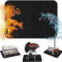 2431 inches Under Grill Mats for Outdoor Grill, Tabletop Heat Resistant Fire Pit Mats for Countertop and Patio Protection-Fireproof & Waterproof & Oil Proof