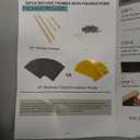 BeeCastle 20 Pack Beehive Frames and Waxed Foundations for Deep Brood Bee Hives with Wooden Bee Hive Frames and Beeswax Coated Foundations, 9-1/8-Inch (Yellow)