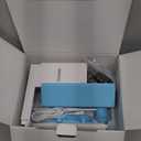 Smart Bird Feeder with Camera - 2K Bird Camera for Outdoors Solar Powered, Birdhouse with Al Identify Species, Instant Alert, Auto Capture, IP65 Waterproof, Ideal Gift for Dad Mom BirdLovers, Blue