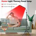 Red Light Therapy Lamp, Infrared Light Therapy with Stand - 660nm Redlight and 850nm Near Infrared Light Device for Body Pain Relief Skin Care