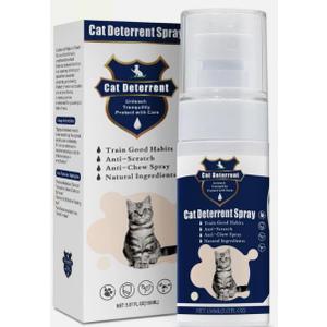 Cat Deterrent Spray - Safe Indoor & Outdoor Deterrent for Furniture Protection, Cat Deterrent Spray - 150