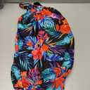 Yonique Womens Blouson Tankini Top No Bottom Loose Fit Swim Top Modest Tank Top (X-Large, Tropical Floral)