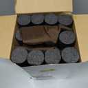 2 Pack Under Door Draft Stopper - Bottom Door Gap Filler & Seal - Fits 30 to 36 Door, Block Cold Air, Noise, Sound, Wind, Bugs, Easy to Install, Double Side Block, No Adhesive, Brown